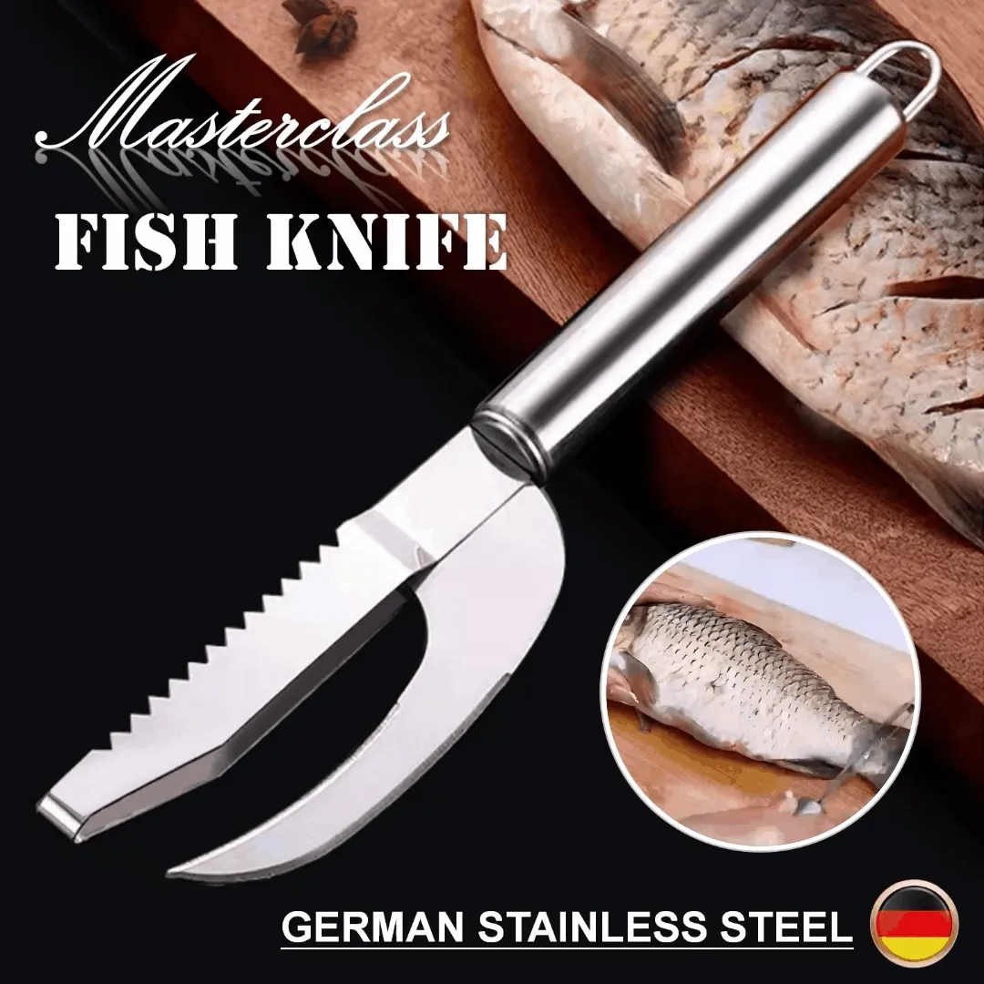 Multi-Fish Scale Knife 3-in-1